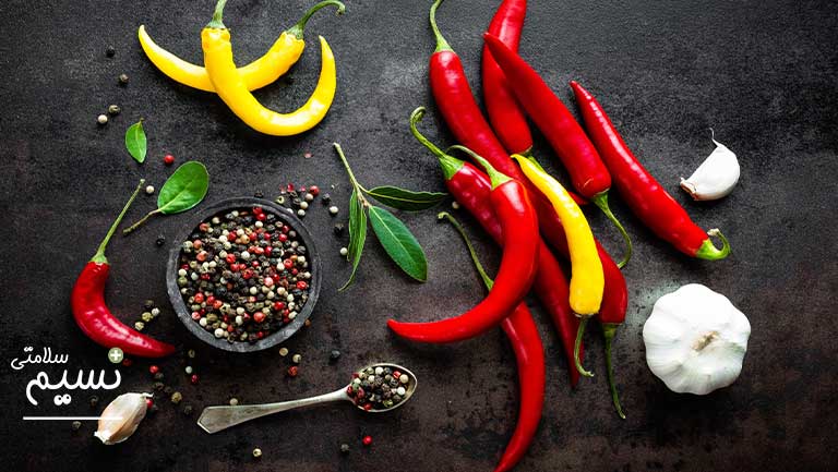 تاثیر غذای تند بر گوارش